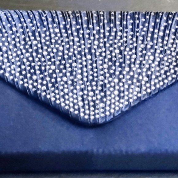 Blue Rhinestone Clutch - Picture 3 of 3
